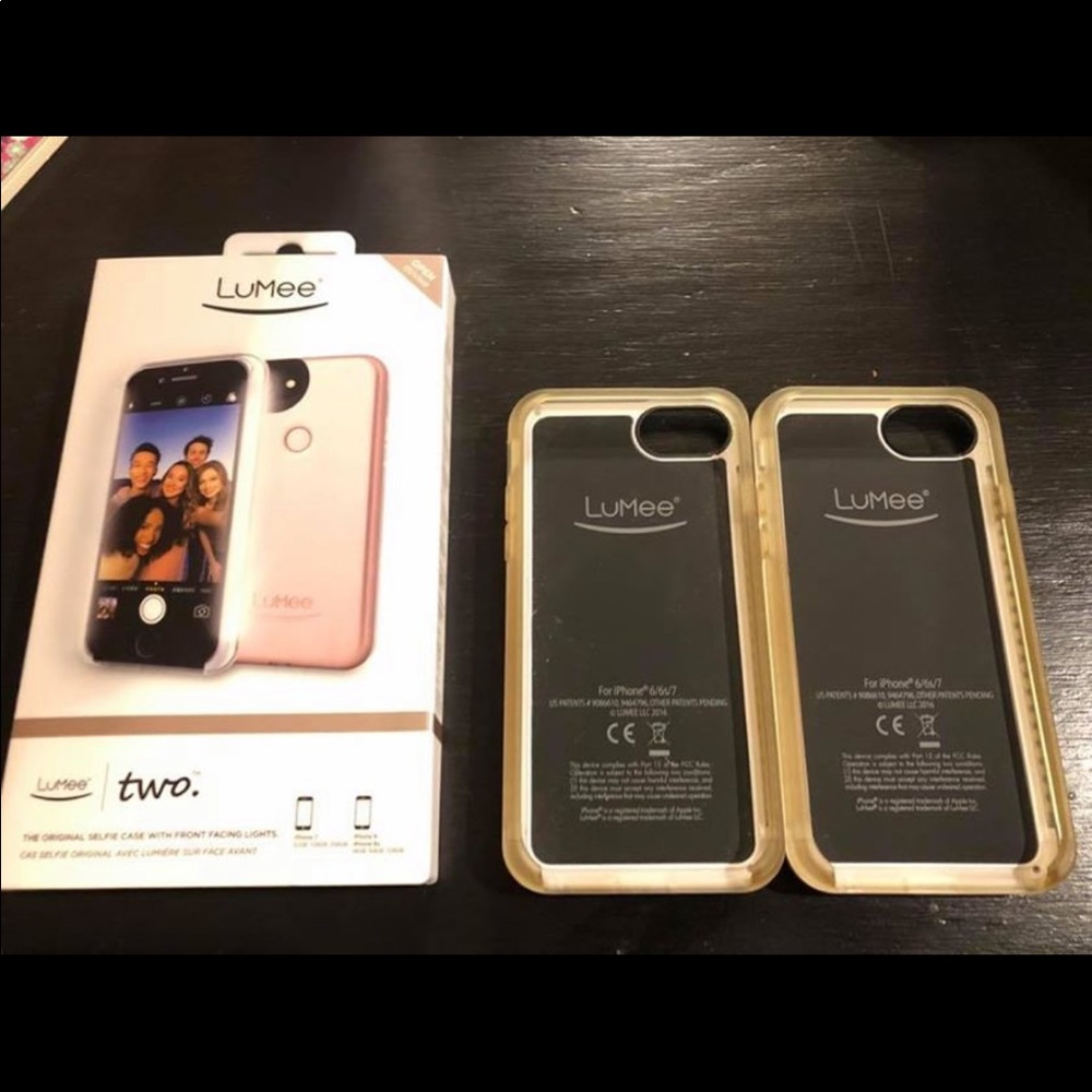 LumeeTwo iPhone cases (6,6s,7)